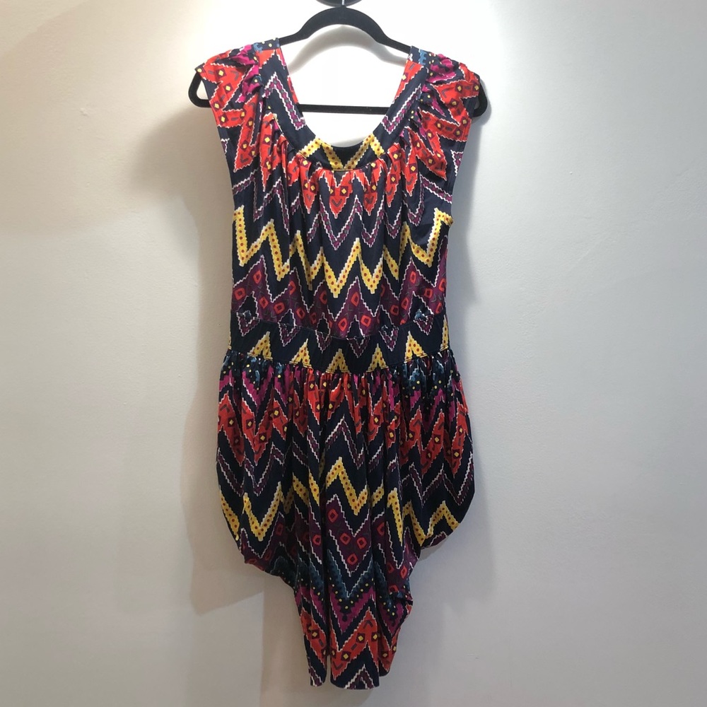 Marc by Marc Jacobs colorful patterned party dress